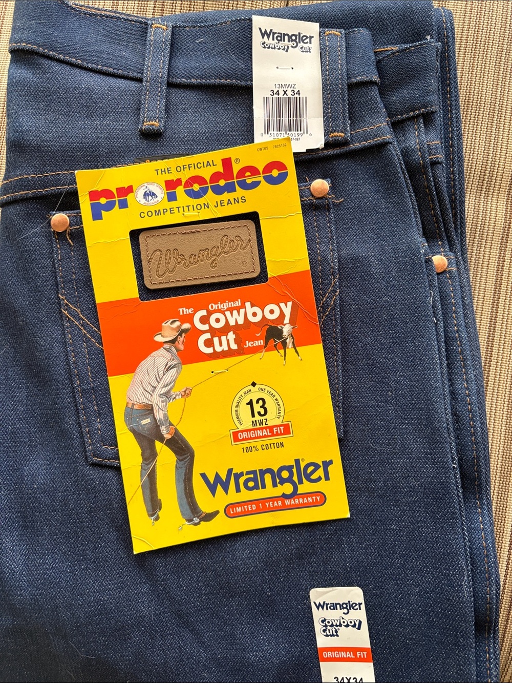 Wrangler Men's Bootcut Jeans - Dark Blue